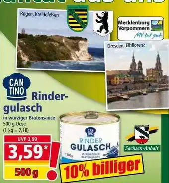 Norma Rindergulasch Cantino Angebot