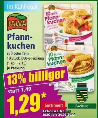 Norma Lawa Pfannkuchen Angebot