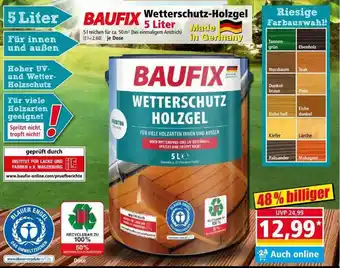 Norma Baufix Wetterschutz-holzgel 5 L Angebot