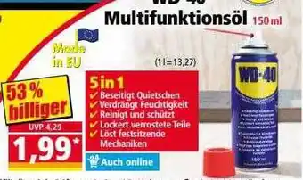 Norma Multifunktionsöl Wd-40 Angebot