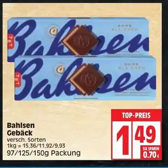 Edeka Bahlsen Geback 97/125/150g Angebot