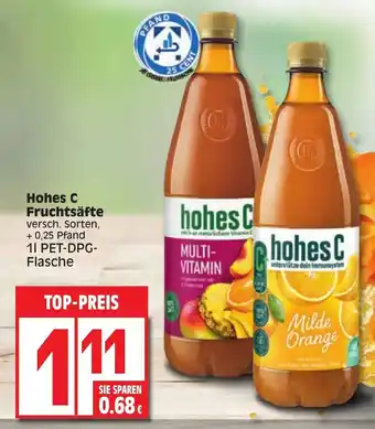 Edeka Hohes C 1L Angebot