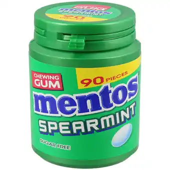 Action Mentos Kaugummi Spearmint Angebot