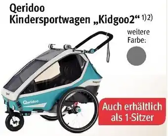 Rossmann Qeridoo Kindersportwagen ,,Kidgoo2" Angebot