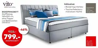 porta Vito Boxspringbett Angebot