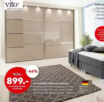 porta Vito Scwebetürenschrank Angebot