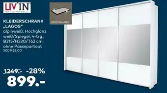 porta Liv'in Kleiderschrank ,,Lagos" Angebot