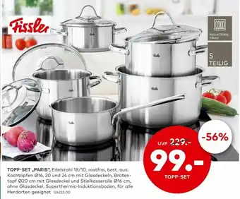 porta Fissler Topf Set ,,Paris" Angebot