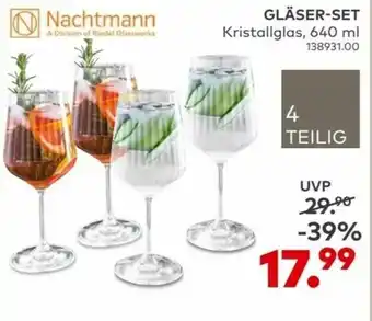 porta Nachtmann Gläser Set Angebot