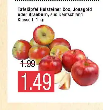 Marktkauf Tafeläpfel Holsteiner Cox, Jonagold oder Braeburn Angebot