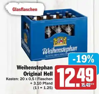 AEZ Weihenstephan Original Hell 20*500ml Angebot