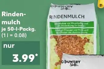 Kaufland Rindenmulch 50L Angebot