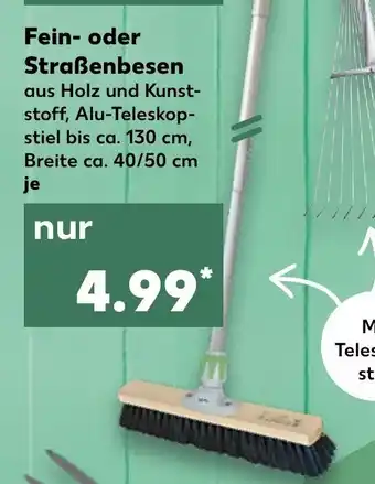 Kaufland Fein oder Straẞenbesen Angebot