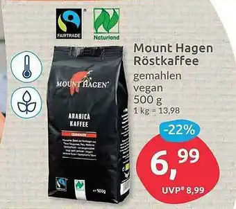 Budni Mount Hagen Röstkaffee Naturland Fairtrade Angebot