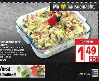 Edeka Feinschmecker Salat Angebot