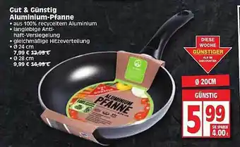 Edeka Gut & Günstig Aluminium-pfanne Angebot