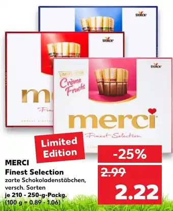 Kaufland Merci Finest Selection 210-250 g Angebot