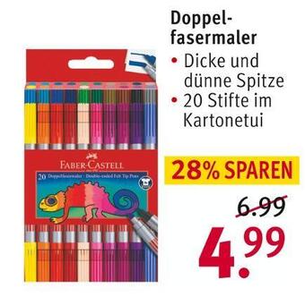 Rossmann Faber-castell doppelfasermaler Angebot