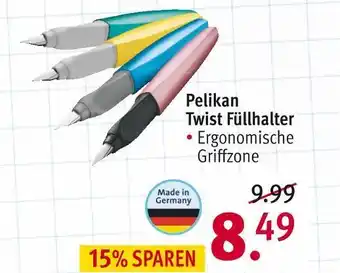 Rossmann Pelikan twist füllhalter Angebot