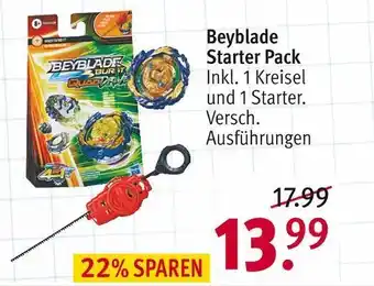 Rossmann Beyblade starter pack Angebot