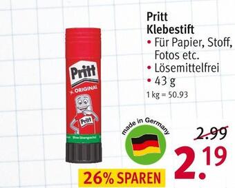 Rossmann Pritt klebestift Angebot