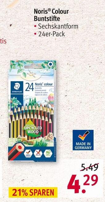 Rossmann Staedtler noris colour buntstifte Angebot