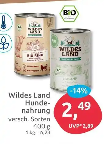 Budni Wildes land hundenahrung Angebot