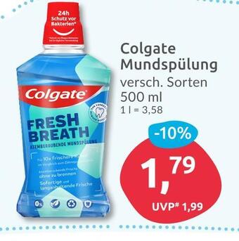 Budni Colgate mundspülung Angebot