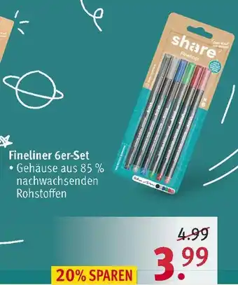 Rossmann Share fineliner Angebot