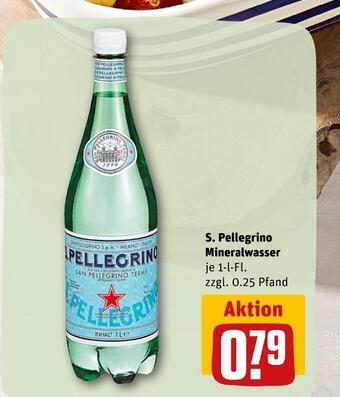 REWE S. pellegrino mineralwasser Angebot