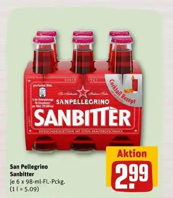 REWE San pellegrino sanbitter Angebot