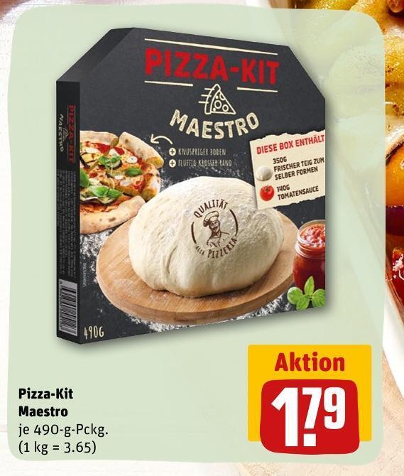 Maestro pizzakit Angebot bei REWE