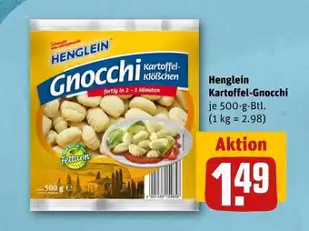 REWE Henglein kartoffel-gnocchi Angebot