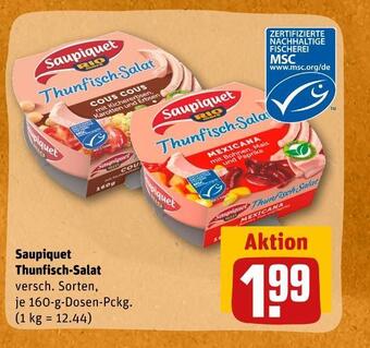 REWE Saupiquet thunfisch-salat Angebot