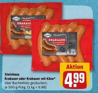 REWE Steinhaus krakauer oder krakauer mit käse Angebot