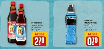 REWE Rotbäckchen saft Angebot