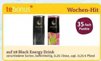 tegut 28 Black Energy Drink Angebot