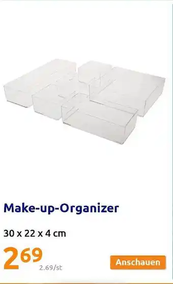 Action Make-up-organizer Angebot