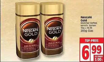 Edeka Nescafé Gold Angebot