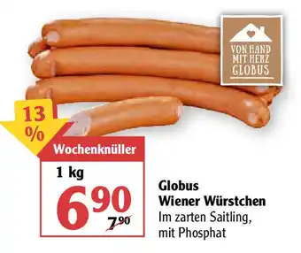 Globus Globus Wiener Würstchen 1 kg Angebot