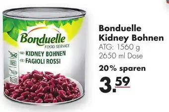 Handelshof Bonduelle Kidney Bohnen 2650 ml Dose Angebot