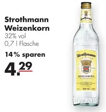 Handelshof Strothmann Weizenkorn 0,7 L Flasche Angebot