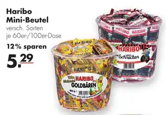 Handelshof Haribo Mini Beutel 60er/100er Dose Angebot