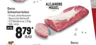 METRO Duroc schweinerücken Angebot