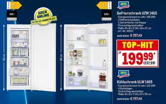 METRO Aro gefrierschrank uzw 1465 oder kühlschrank ulw 1465 Angebot