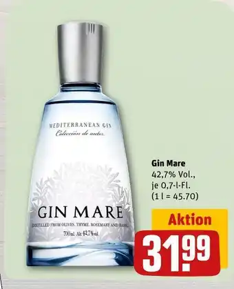 REWE Gin mare Angebot