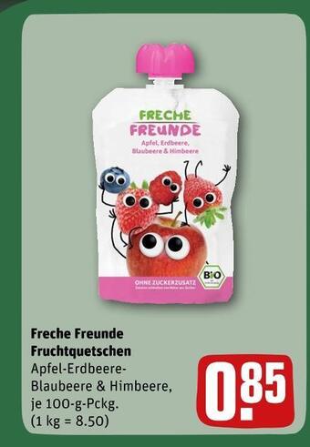 REWE Freche freunde fruchtquetschen Angebot