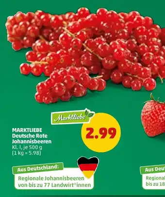 PENNY Marktliebe rote johannisbeeren Angebot