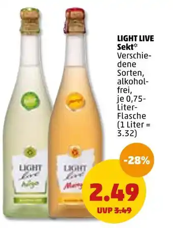 PENNY Light live sekt Angebot