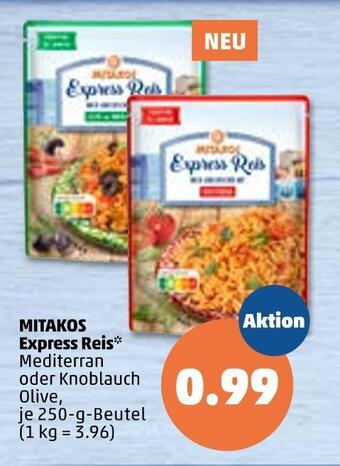 PENNY Mitakos express reis Angebot